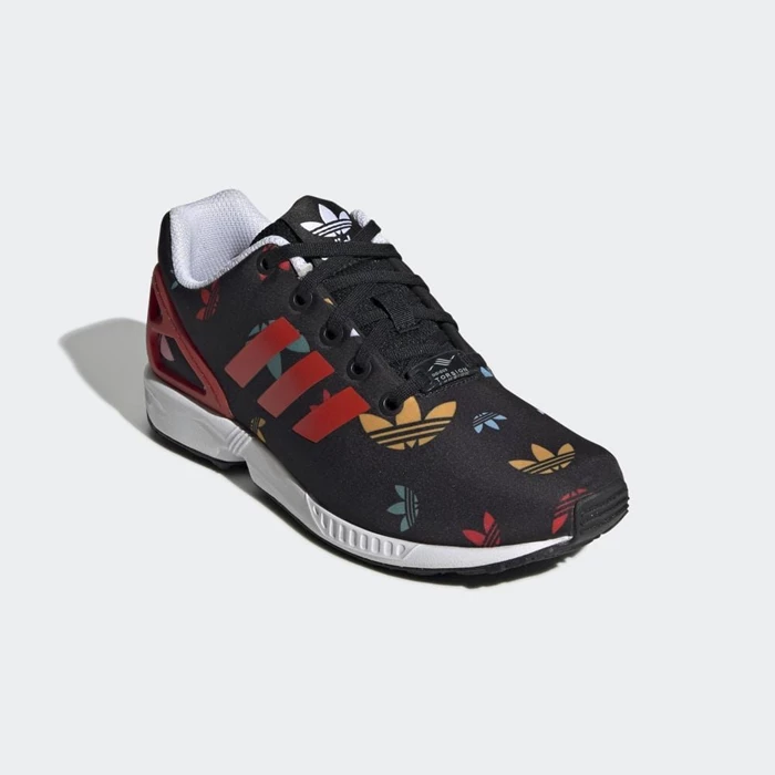 Originales Adidas ZX Flux Niños Negras | 41IGBMTH