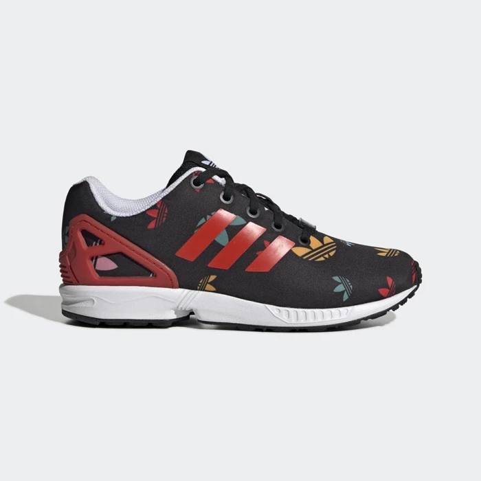 Originales Adidas ZX Flux Niños Negras | 41IGBMTH