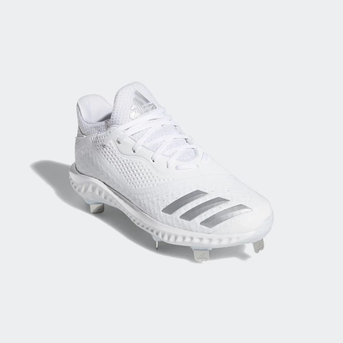 Tacos De Beisbol Adidas Icon V Bounce Mujer Blancas | 59CLQYHV