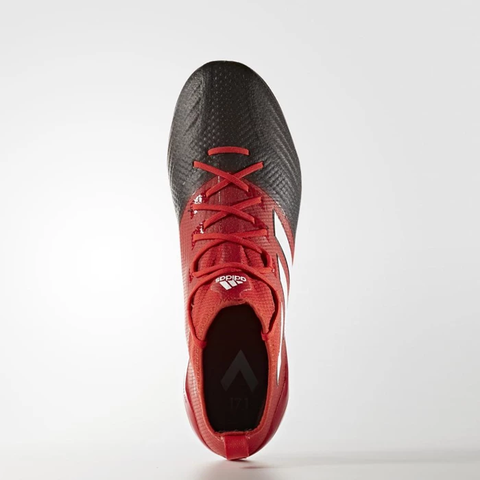 Tacos De Futbol Adidas ACE 17.1 Primeknit Firm Ground Hombre Rojas | 56VGKUOI