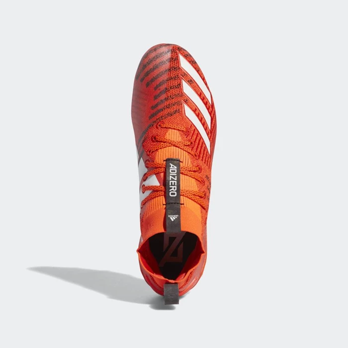 Tacos De Futbol Adidas Adizero 8.0 Primeknit Hombre Naranjas | 34TCPNMV