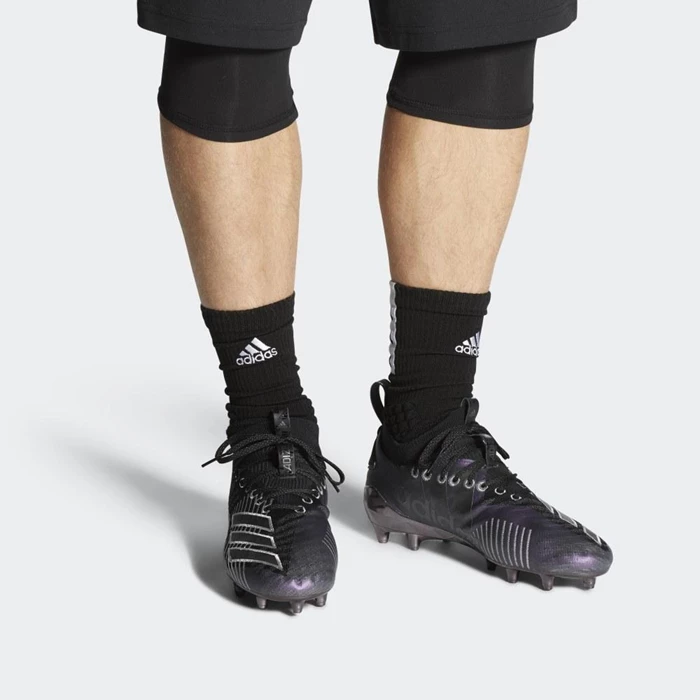 Tacos De Futbol Adidas Adizero 8.0 Primeknit Hombre Negras | 72FMPTLD