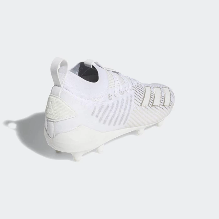 Tacos De Futbol Adidas Adizero 8.0 Primeknit Hombre Blancas | 92KNQTEI