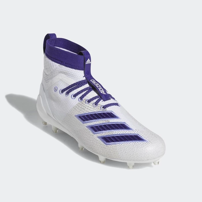 Tacos De Futbol Adidas Adizero 8.0 SK Hombre Blancas | 98FDYWIH