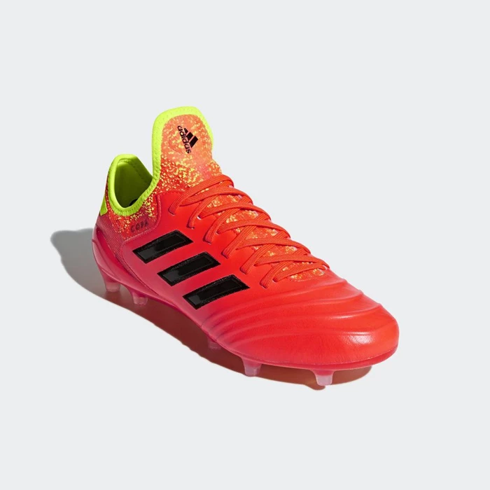 Tacos De Futbol Adidas Copa 18.1 Firm Ground Hombre Naranjas | 80QFEOMR