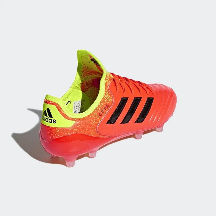 Tacos De Futbol Adidas Copa 18.1 Firm Ground Hombre Naranjas | 80QFEOMR