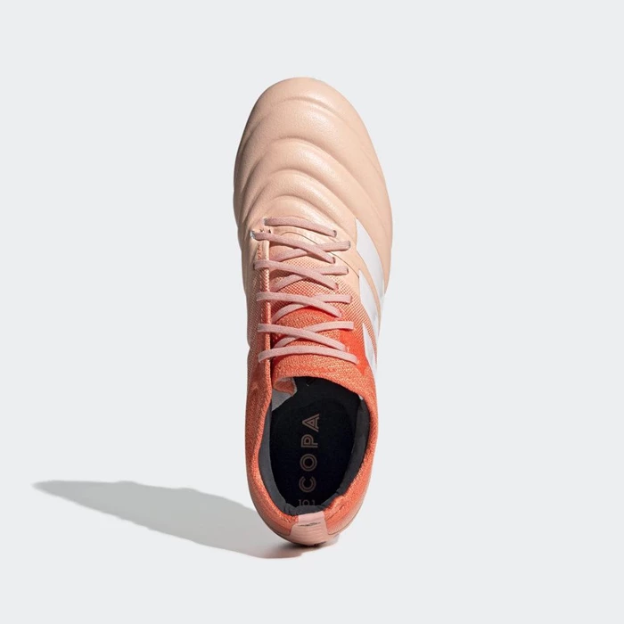 Tacos De Futbol Adidas Copa 19.1 Firm Ground Hombre Rosas | 08MFKDTZ