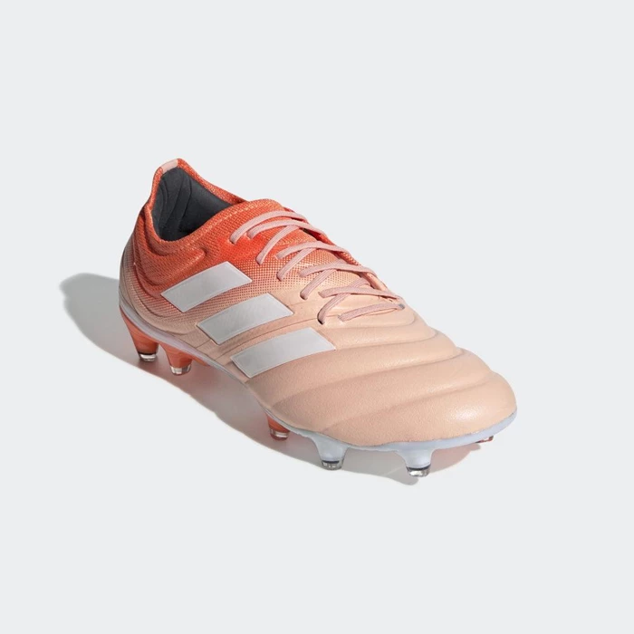 Tacos De Futbol Adidas Copa 19.1 Firm Ground Hombre Rosas | 08MFKDTZ