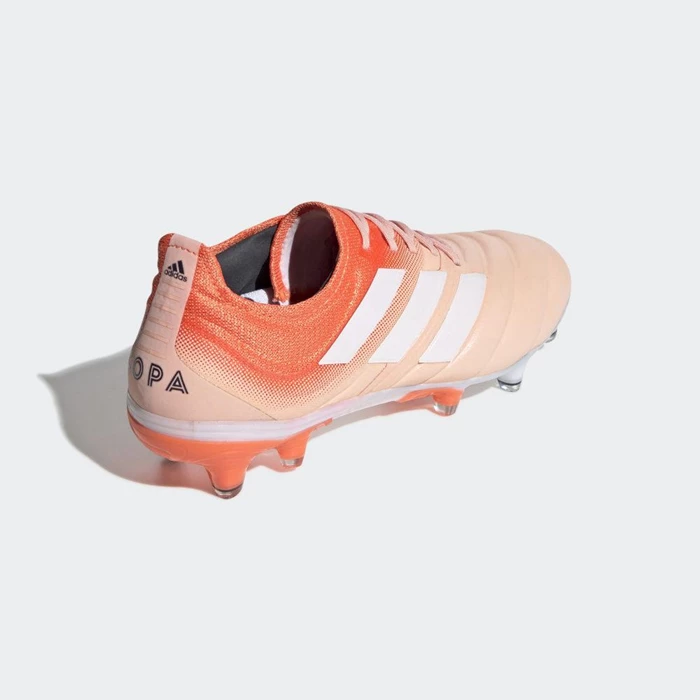 Tacos De Futbol Adidas Copa 19.1 Firm Ground Hombre Rosas | 08MFKDTZ