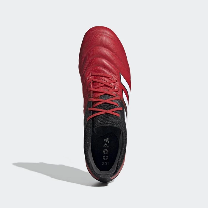 Tacos De Futbol Adidas Copa 20.1 Firm Ground Hombre Rojas | 19UQOWJC