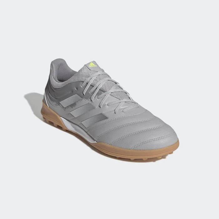 Tacos De Futbol Adidas Copa 20.3 Turf Hombre Gris | 67DLRSHG