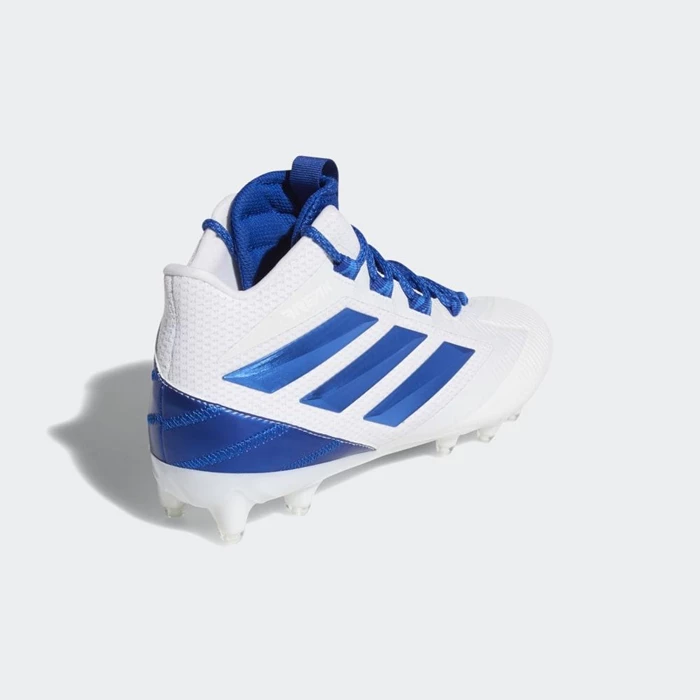 Tacos De Futbol Adidas Freak Carbon Mid Hombre Blancas | 02PLFDZM