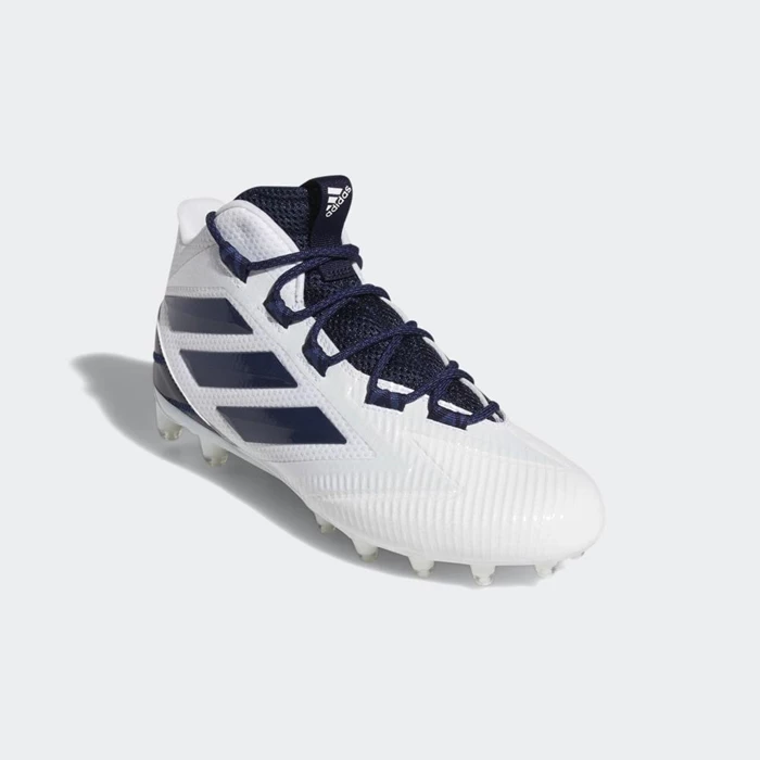 Tacos De Futbol Adidas Freak Carbon Mid Hombre Blancas | 61MTDGBO