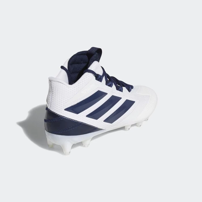 Tacos De Futbol Adidas Freak Carbon Mid Hombre Blancas | 61MTDGBO