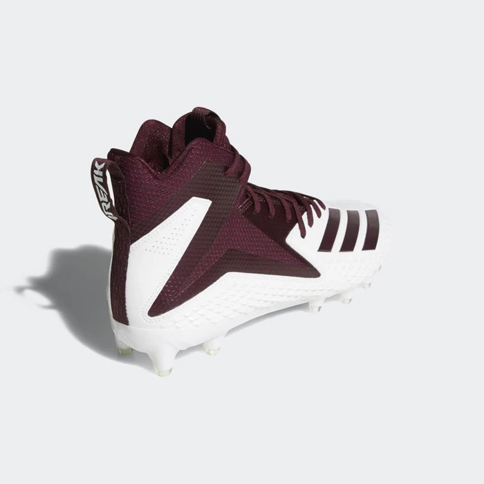 Tacos De Futbol Adidas Freak x Carbon Mid Hombre Blancas | 42USVJQP