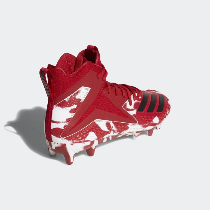 Tacos De Futbol Adidas Freak x Carbon Mid Hombre Rojas | 97WVDTNE