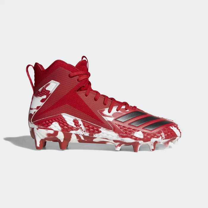 Tacos De Futbol Adidas Freak x Carbon Mid Hombre Rojas | 97WVDTNE