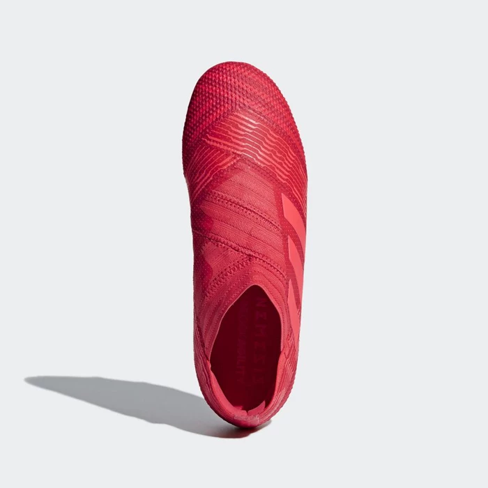 Tacos De Futbol Adidas Nemeziz 17+ 360 Agility Firm Ground Niños Rojas | 21LSTNMW