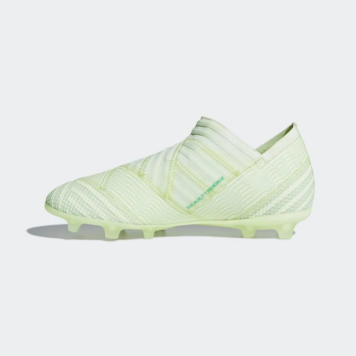 Tacos De Futbol Adidas Nemeziz 17+ 360 Agility Firm Ground Niños Verde | 35IZDTOM