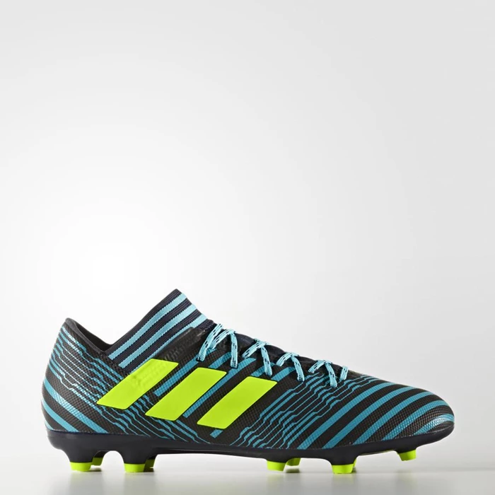 Tacos De Futbol Adidas Nemeziz 17.3 Firm Ground Hombre Azules | 28NIGPRV