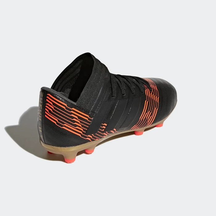 Tacos De Futbol Adidas Nemeziz 17.3 Firm Ground Niños Negras | 62OTDCBJ