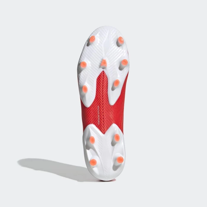 Tacos De Futbol Adidas Nemeziz 19.1 Firm Ground Mujer Rojas | 20BMNDFX