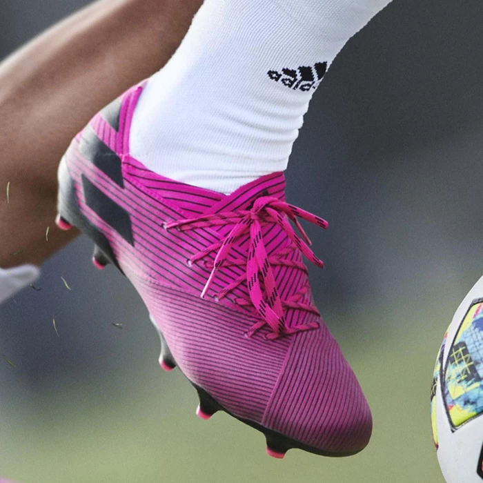 Tacos De Futbol Adidas Nemeziz 19.1 Firm Ground Mujer Rosas | 51LSNMJQ