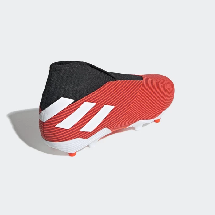 Tacos De Futbol Adidas Nemeziz 19.3 Firm Ground Mujer Rojas | 64PRNKWA