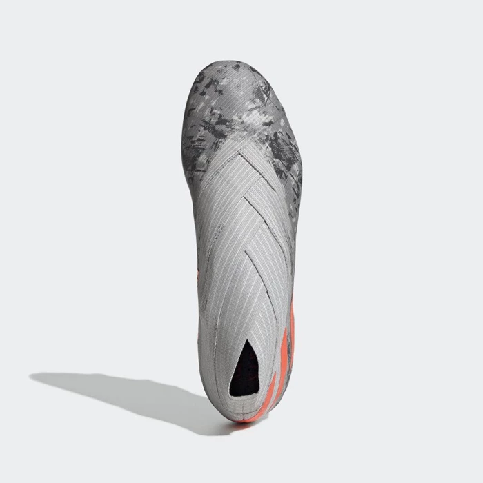 Tacos De Futbol Adidas Nemeziz 19+ Firm Ground Mujer Gris | 41XZISEJ