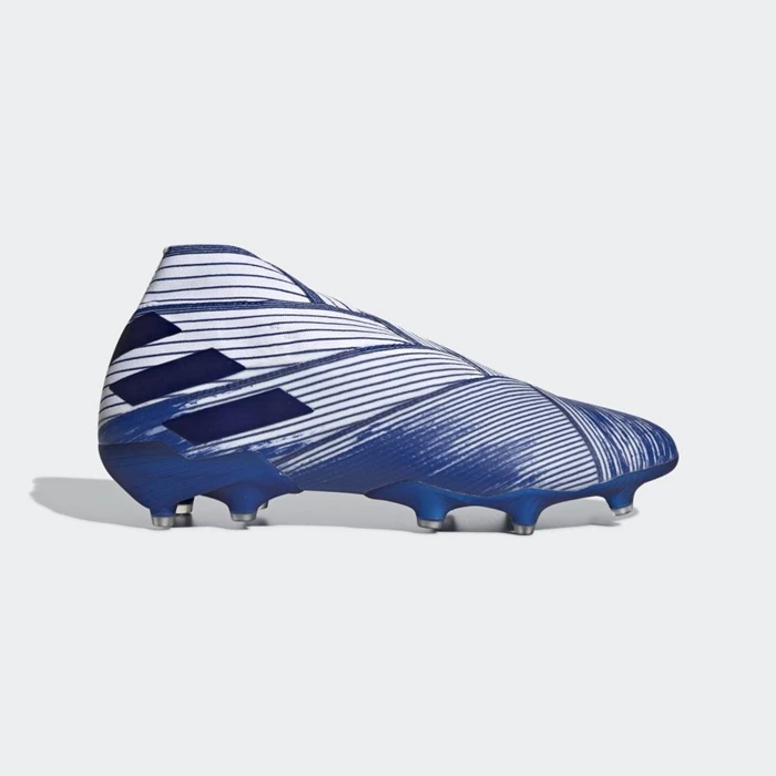 Tacos De Futbol Adidas Nemeziz 19+ Firm Ground Hombre Blancas | 81XTSWBL