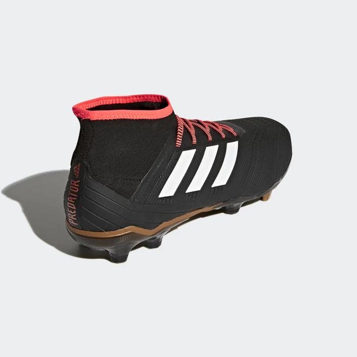 Tacos De Futbol Adidas Predator 18.2 Firm Ground Hombre Negras | 42RPASIV