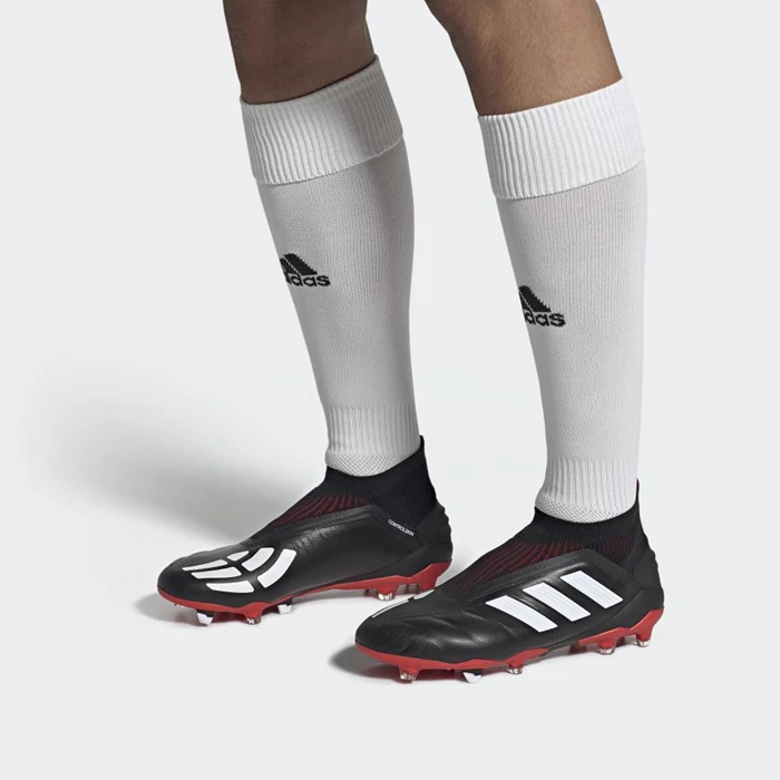 Tacos De Futbol Adidas Predator 19+ 25 Year Firm Ground Hombre Negras | 13JIPLOU