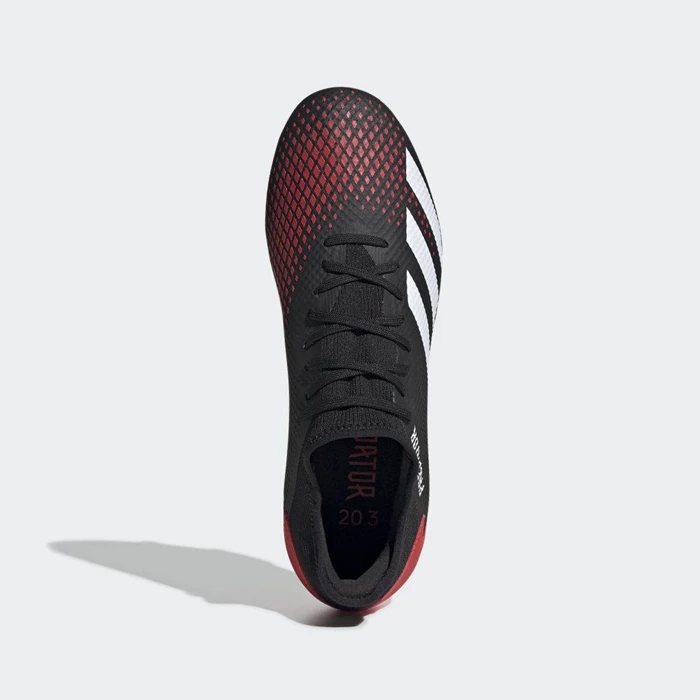 Tacos De Futbol Adidas Predator 20.3 Firm Ground Hombre Negras | 28MLWZDU