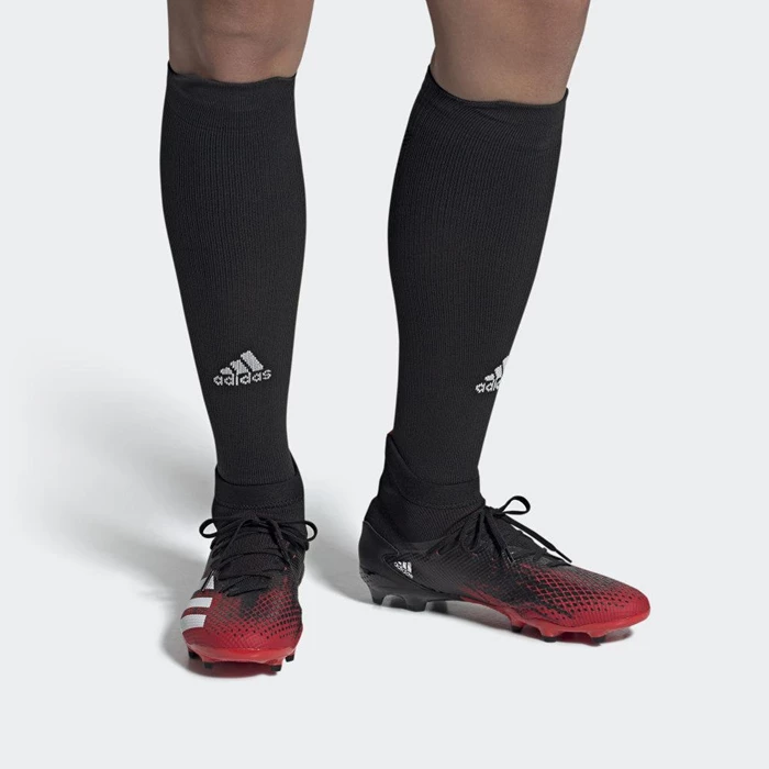 Tacos De Futbol Adidas Predator 20.3 Firm Ground Mujer Negras | 49WXGUOD