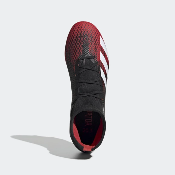 Tacos De Futbol Adidas Predator 20.3 Firm Ground Mujer Negras | 49WXGUOD