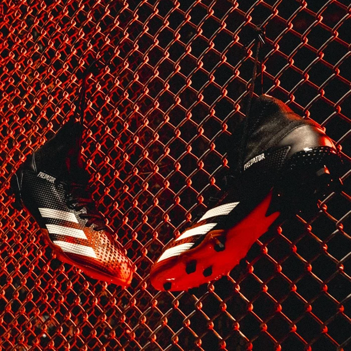 Tacos De Futbol Adidas Predator 20.3 Firm Ground Hombre Negras | 74ETDCXB