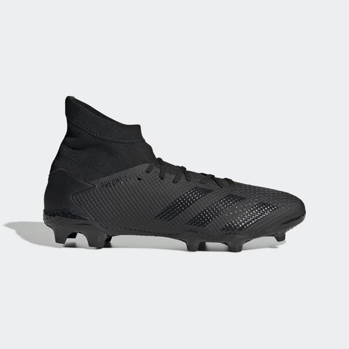 Tacos De Futbol Adidas Predator 20.3 Firm Ground Hombre Negras | 97ZVWONM