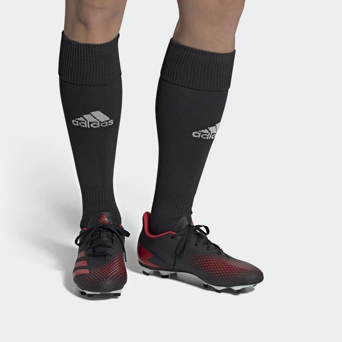 Tacos De Futbol Adidas Predator 20.4 Flexible Ground Hombre Negras | 30NVHTOF