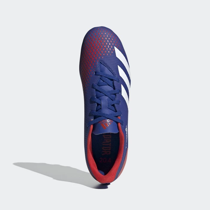 Tacos De Futbol Adidas Predator 20.4 Flexible Ground Hombre Azules | 36VBJYLN