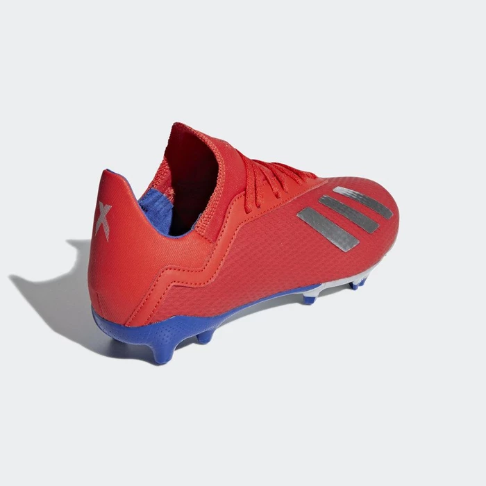 Tacos De Futbol Adidas X 18.3 Firm Ground Hombre Rojas | 12FZNHRU