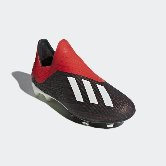 Tacos De Futbol Adidas X 18+ Firm Ground Hombre Negras | 31MRIKFV