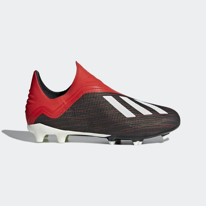 Tacos De Futbol Adidas X 18+ Firm Ground Hombre Negras | 31MRIKFV