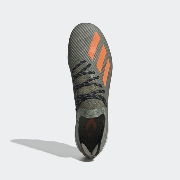 Tacos De Futbol Adidas X 19.1 Firm Ground Hombre Verde | 23AWRHTB