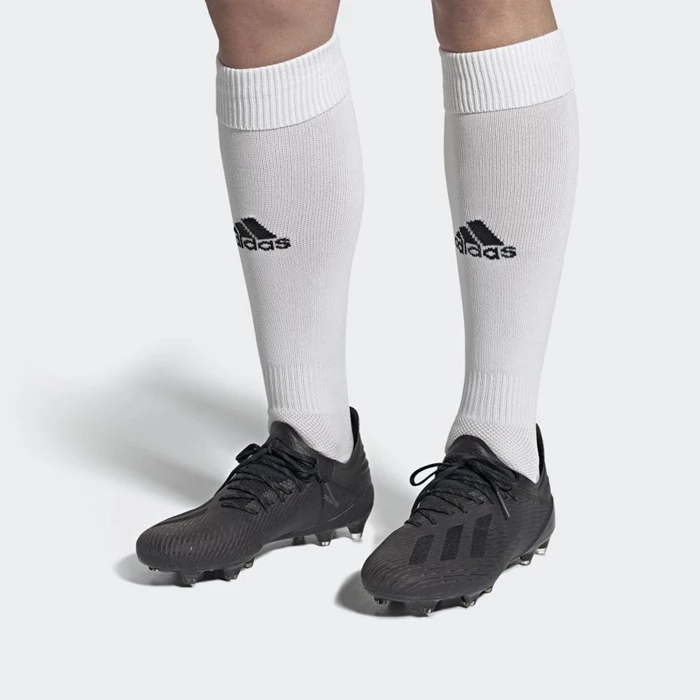 Tacos De Futbol Adidas X 19.1 Firm Ground Mujer Negras | 71TZYWSK