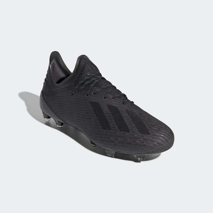 Tacos De Futbol Adidas X 19.1 Firm Ground Mujer Negras | 71TZYWSK