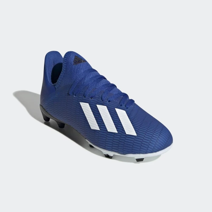 Tacos De Futbol Adidas X 19.2 Firm Ground Hombre Azules | 07NYZGOV