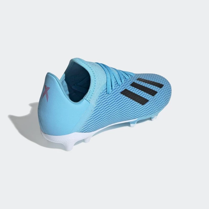 Tacos De Futbol Adidas X 19.2 Firm Ground Hombre Azules | 83TWKGMX