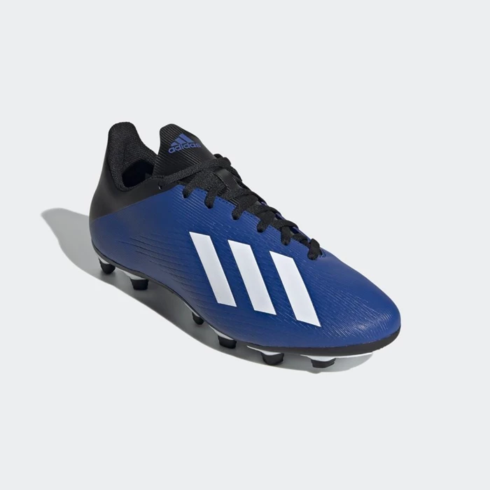 Tacos De Futbol Adidas X 19.4 Flexible Ground Hombre Azules | 61IYELZN