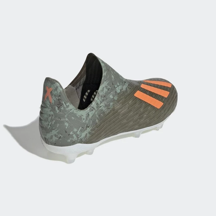 Tacos De Futbol Adidas X 19+ Firm Ground Hombre Verde | 19ZTLECY