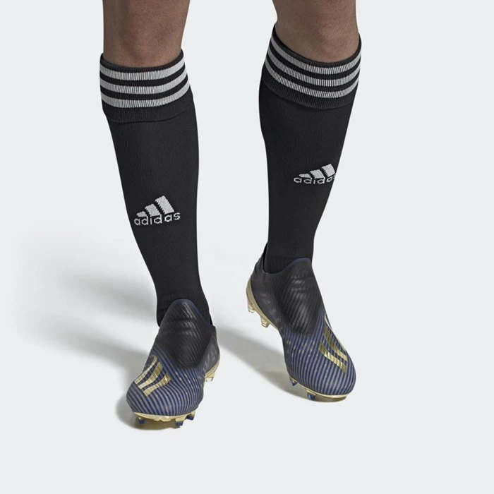 Tacos De Futbol Adidas X 19+ Firm Ground Hombre Negras | 38ZMRGYU